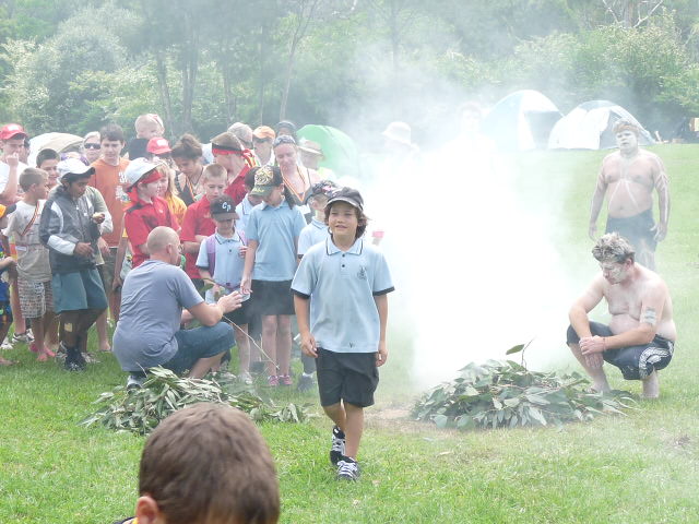 Children at Smoking Ceremony